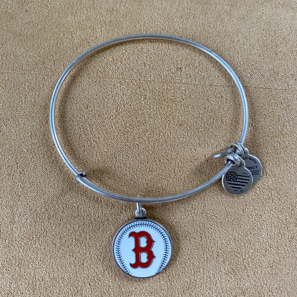 Alex & Ani Red Socks Bangle Bracelet - Picture 1 of 4